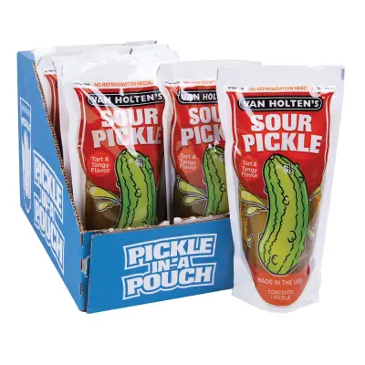 VAN HOLTEN'S SOUR PICKLE IN A POUCH