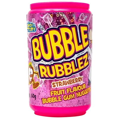 Bubble Rubblez Chewing Gum Fraise