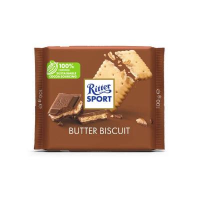 Ritter Sport Butter Biscuit 100G Ritter Sport Butter Biscuit